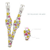 Детски светещ часовник в два цвята