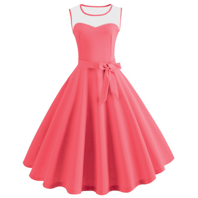 Model de rochie de dama eterica croiala in mai multe culori pastelate