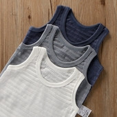 Három pamut felső szett fiúnak