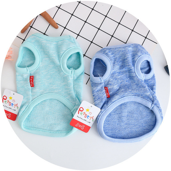 Тениска за домашни любимци с надпис в два цвята