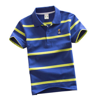 Раирана детска тениска за момче в различни цветове и два модела