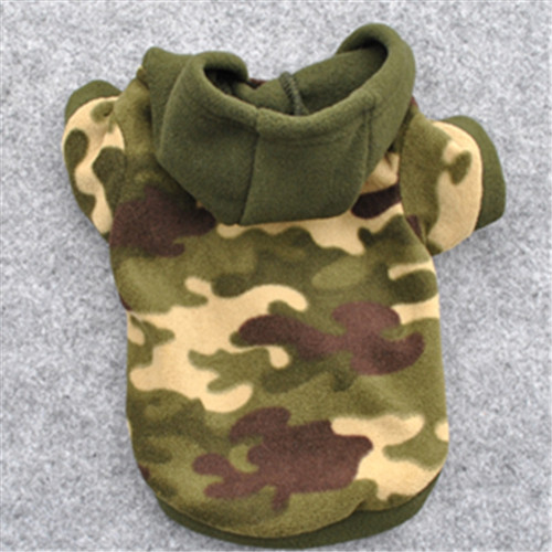 Jachetă pentru animale de companie în două modele, cu glugă