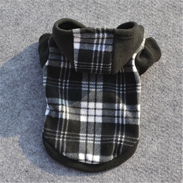 Jachetă pentru animale de companie în două modele, cu glugă