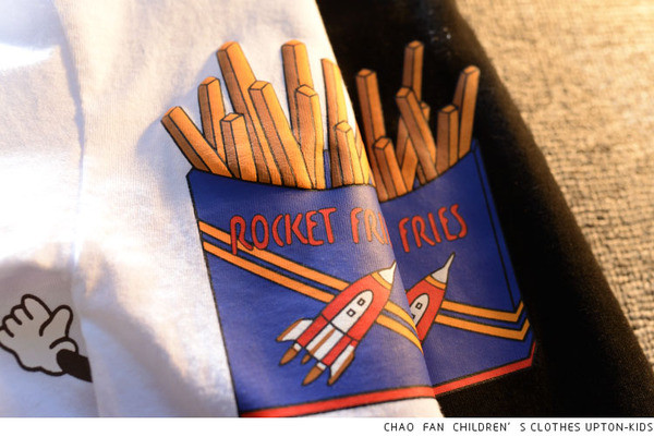 Μοντέρνα παιδική μπλούζα με μανίκι 3/4 και λευκό και μαύρο χρώμα