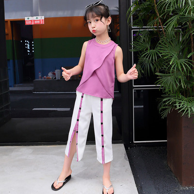 Παιδικό σετ για κορίτσια - φανέλες και παντελόνια