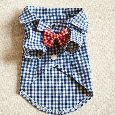 Κομψό πουκάμισο κατοικίδιων ζώων σε τέσσερα χρώματα