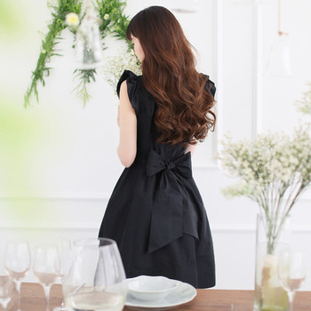 Model elegant de rochie de dama cu panglica