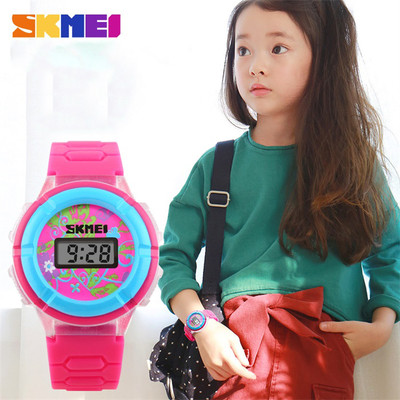 Детски часовник за момичета и момчета в три цвята