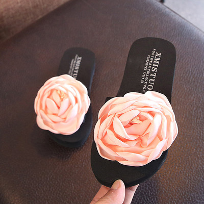 Παιδικά παντόφλες για τα κορίτσια με τριαντάφυλλο σε διαφορετικά χρώματα