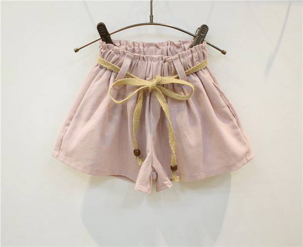 Детски комплект за момичета - панталони с ластик и потник