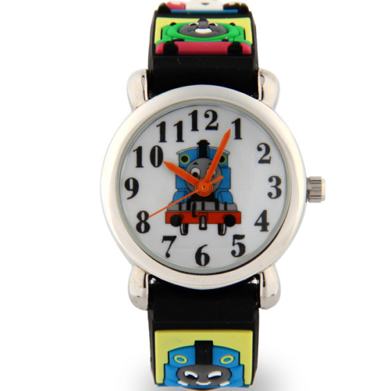 Gyermek karóra fiúknak három színben - Train