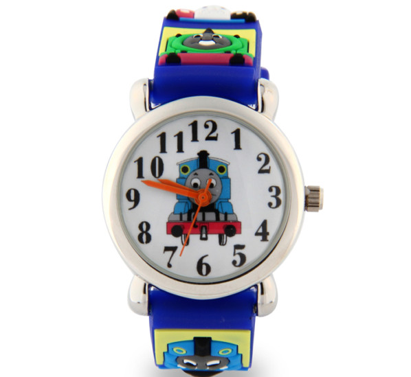 Gyermek karóra fiúknak három színben - Train