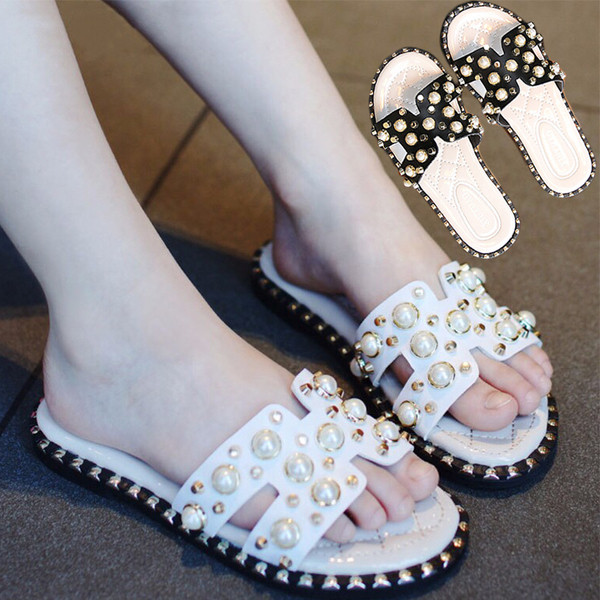 Stílusos gyöngyös gyerekpapucs lányoknak