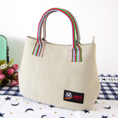 Geantă de zi cu zi pentru femei cu mânere colorate