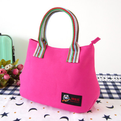 Geantă de zi cu zi pentru femei cu mânere colorate