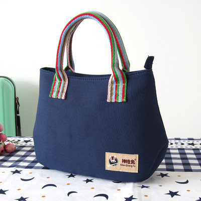 Geantă de zi cu zi pentru femei cu mânere colorate