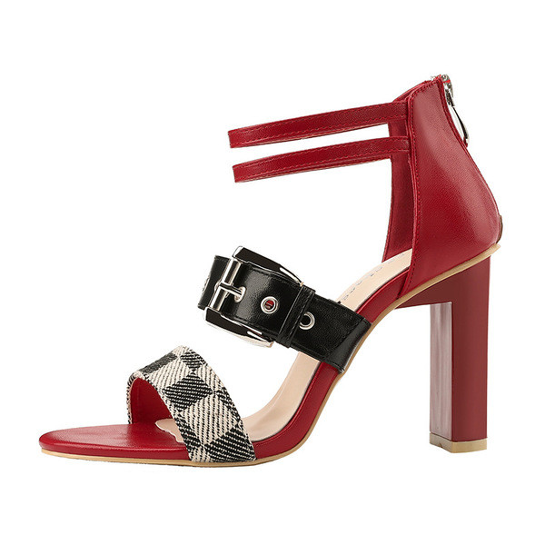 Pantofi de dama eleganti in mai multe culori cu catarama