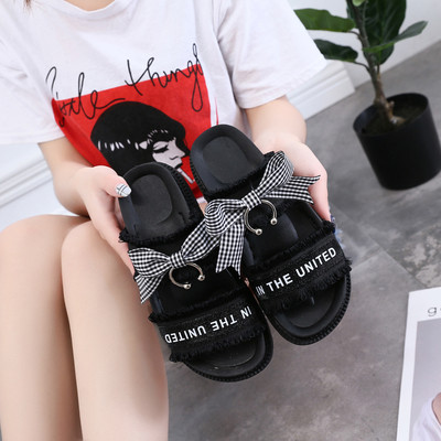 Γυναικεία σανδάλια με κορδέλα σε διάφορα χρώματα