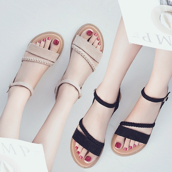 Sandale de dama potrivite pentru utilizare zilnica in doua culori