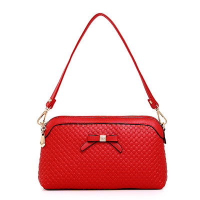 Κυρίες κομψή τσάντα σε διάφορα χρώματα με κορδέλα