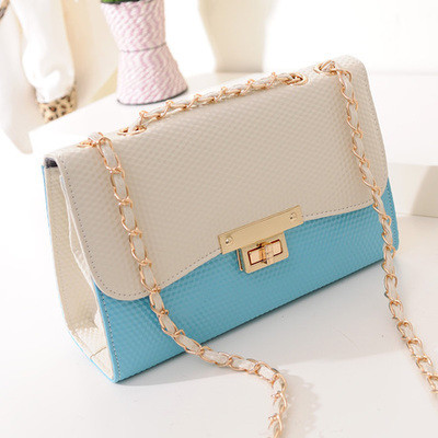 Geanta de dama in mai multe culori cu decor metalic