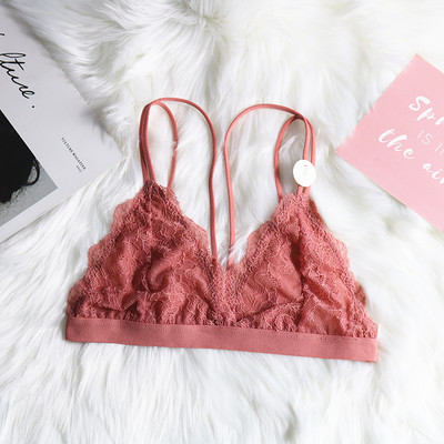 Κυρίες δαντέλα σουτιέν χωρίς τακάκια σε διάφορα χρώματα