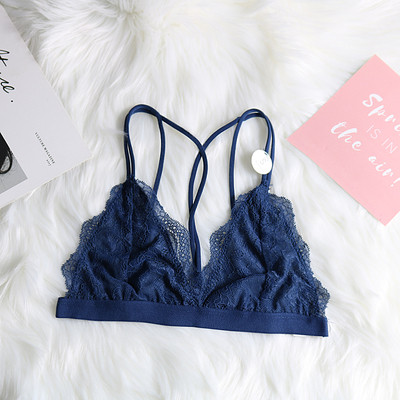 Κυρίες δαντέλα σουτιέν χωρίς τακάκια σε διάφορα χρώματα