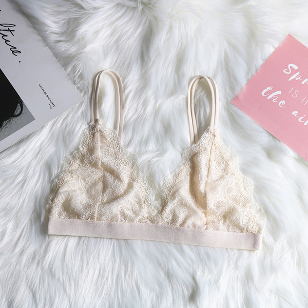 Κυρίες δαντέλα σουτιέν χωρίς τακάκια σε διάφορα χρώματα