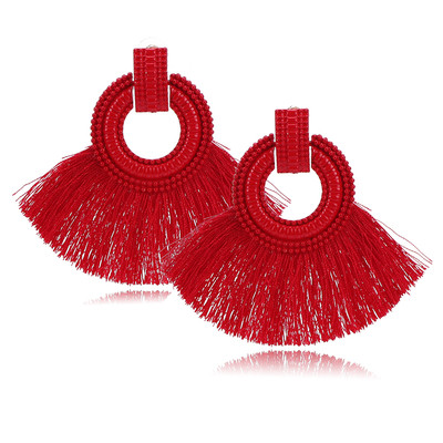 Cercei moderni de dama in mai multe culori