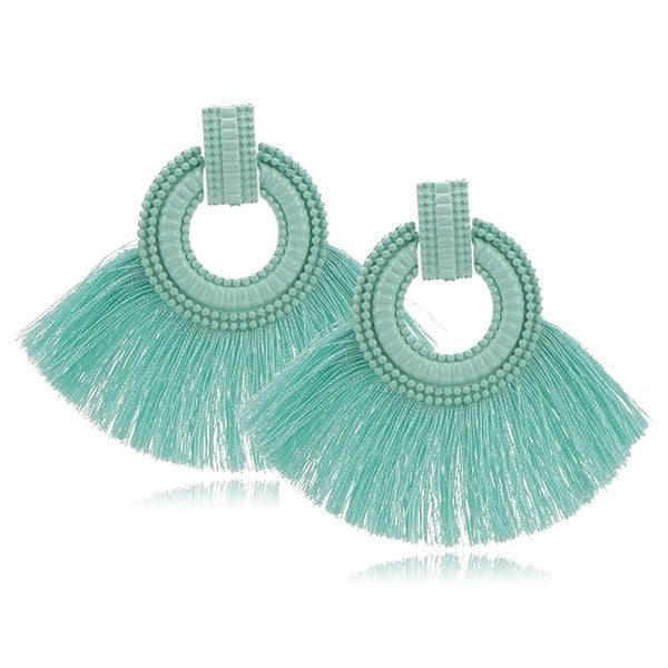 Cercei moderni de dama in mai multe culori