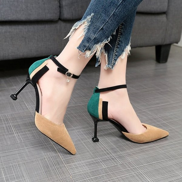 Pantofi eleganti de dama cu toc inalt