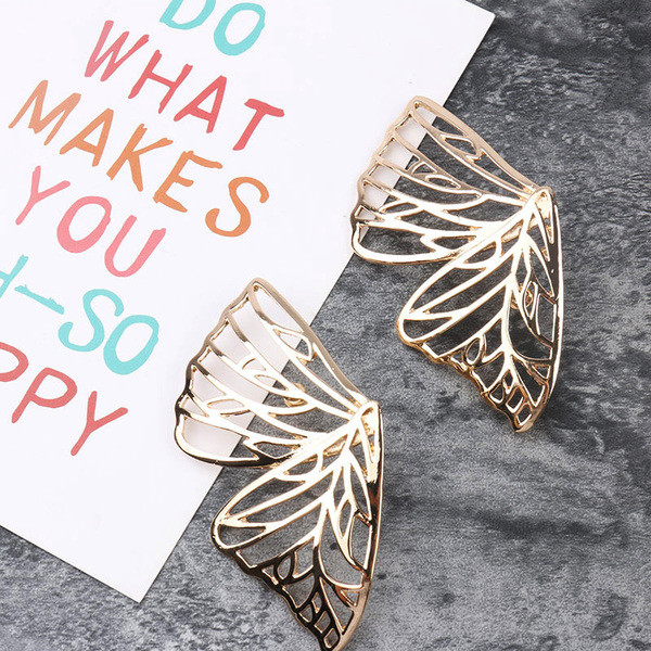 Cercei casual dama in culoarea aurie