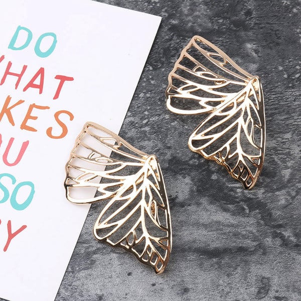 Cercei casual dama in culoarea aurie