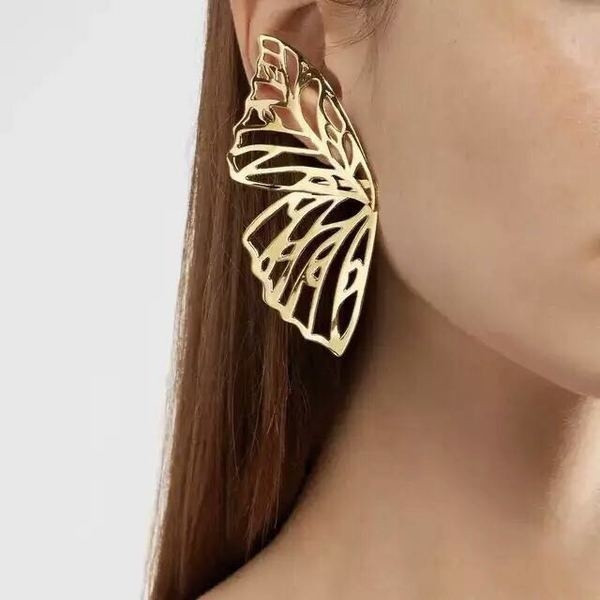 Cercei casual dama in culoarea aurie