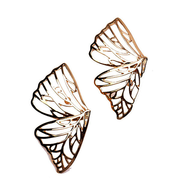 Cercei casual dama in culoarea aurie