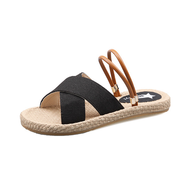 Γυναικεία σανδάλια κατάλληλα για καθημερινή ζωή σε δύο χρώματα