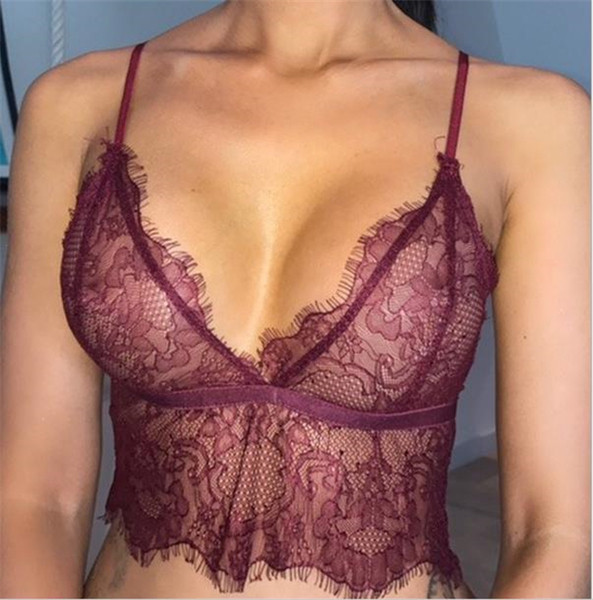 Κυρίες δαντέλες στην κορυφή σε διάφορα χρώματα