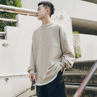 Hanorac zilnic pentru bărbați în trei culori cu guler O