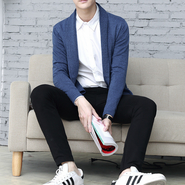 Изчистена мъжка жилетка в няколко цвята