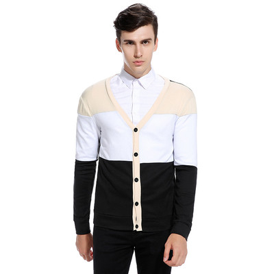 Мъжка цветна жилетка модел Slim в два нюанса