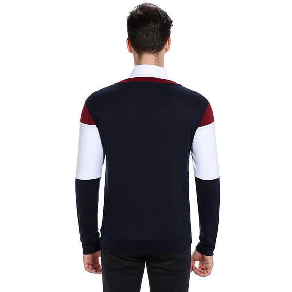 Мъжка цветна жилетка модел Slim в два нюанса