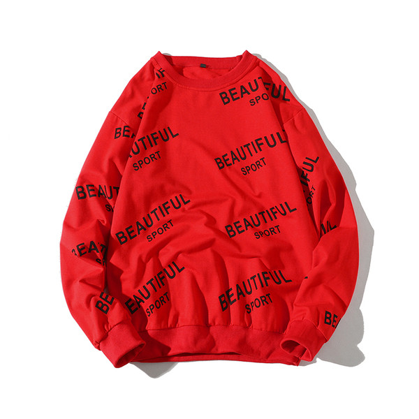 Modern férfi pulóver több színben feliratos - ingyenes modell