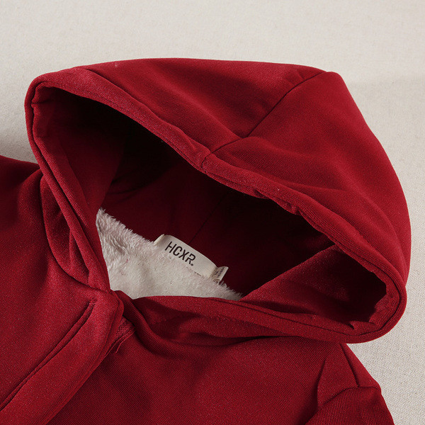 Γυναικείο φούτερ με κουκούλα σε δύο χρώματα