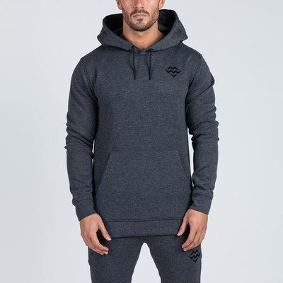 Hanorac barbatesc cu gluga si buzunar in trei culori