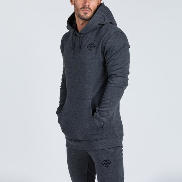 Hanorac barbatesc cu gluga si buzunar in trei culori