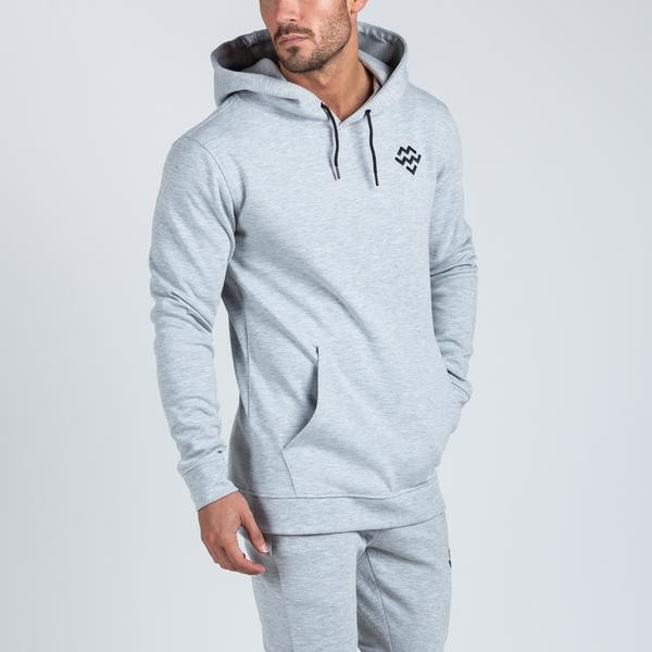 Hanorac barbatesc cu gluga si buzunar in trei culori