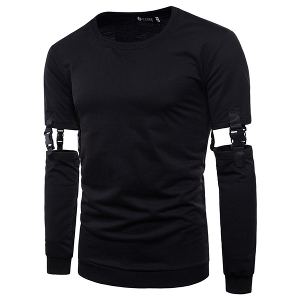 Pulover bărbătesc cu cataramă pe mâneci în mai multe culori