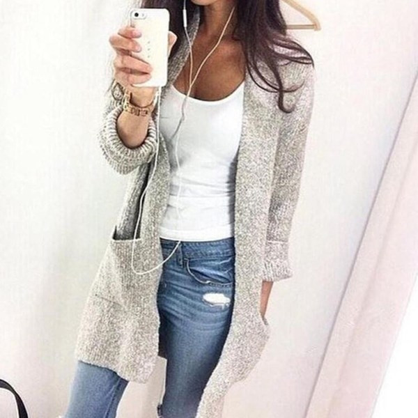 Vesta groasa dama de culoare deschisa