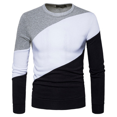 Pulover barbatesc cu maneca lunga in 3 culori