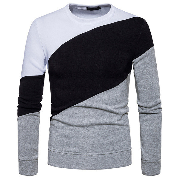 Pulover barbatesc cu maneca lunga in 3 culori